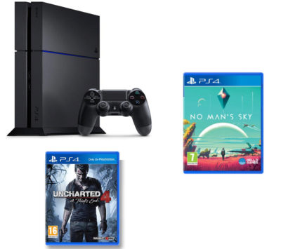 Sony PlayStation 4 with No Man's Sky & Uncharted 4: A Thief's End bundle Sony PlayStation 4 with No Man's Sky & Uncharted 4: A Thief's End bundle